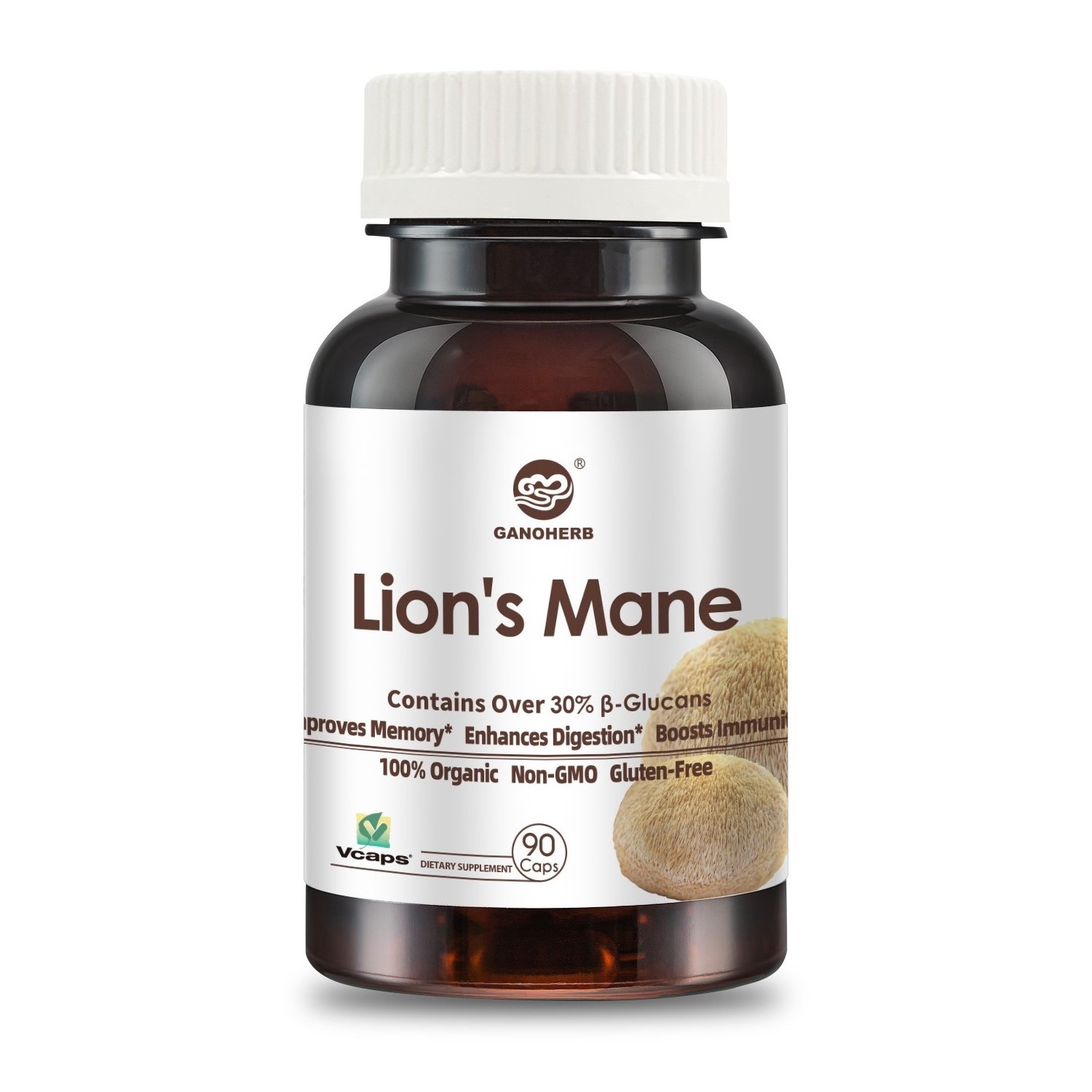 Lions Mane Supplement Capsules