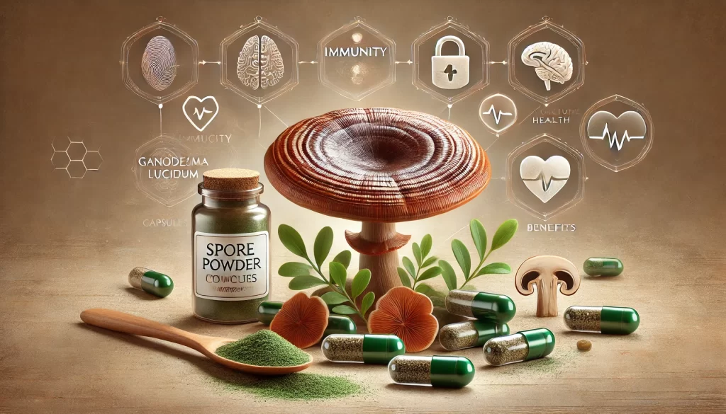 ganoderma lucidum spore powder capsule